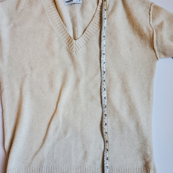 Sonoma Sweater cream knit Size XS - Picture 5 of 6